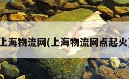 上海物流网(上海物流网点起火)